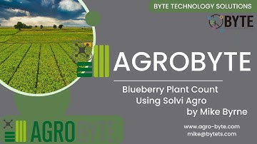 Revolutionize Field Management: Plant Counts with AI - Solvi Blueberry Case Example