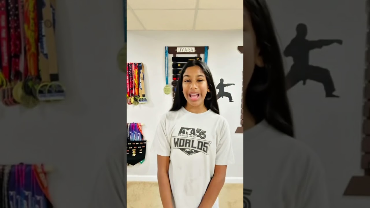 Chux tips with ATA Athlete Karin Av! #atamartialarts #femaleathletes #tkdlife