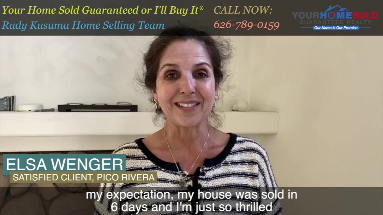 Elsa Wenger - Satisfied Client of Your Home Sold Guaranteed Realty
