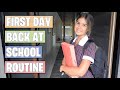 First Day Back at School Morning Routine 2022 | Grace's Room
