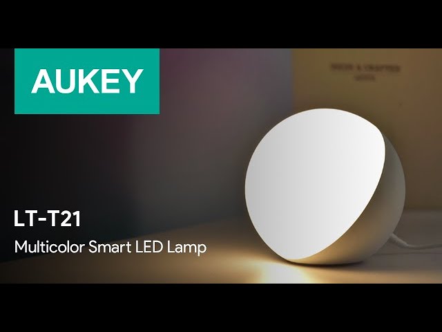 Lampe LED Aukey RGB : présentation, test et avis 