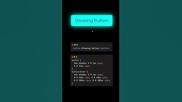 Neon Glowing Button Hover Animation in HTML CSS