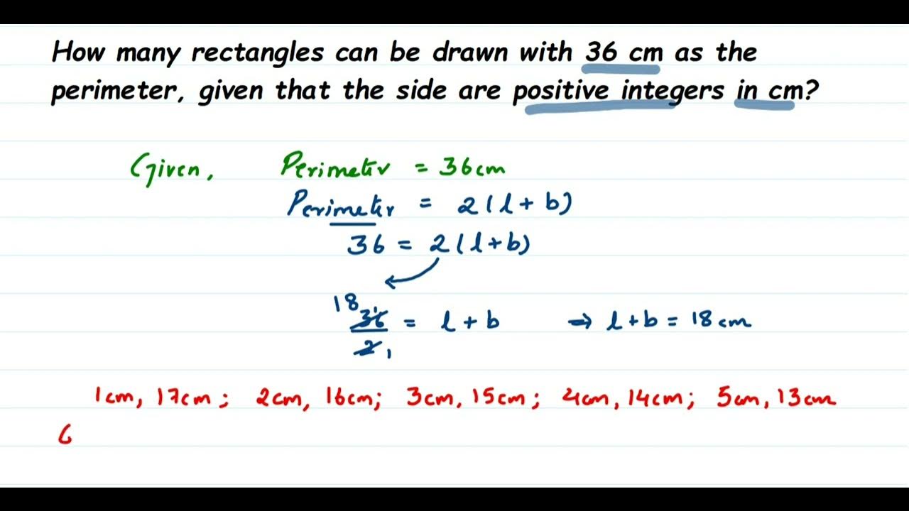 how-many-rectangles-can-be-drawn-with-36-cm-as-the-perimeter-given