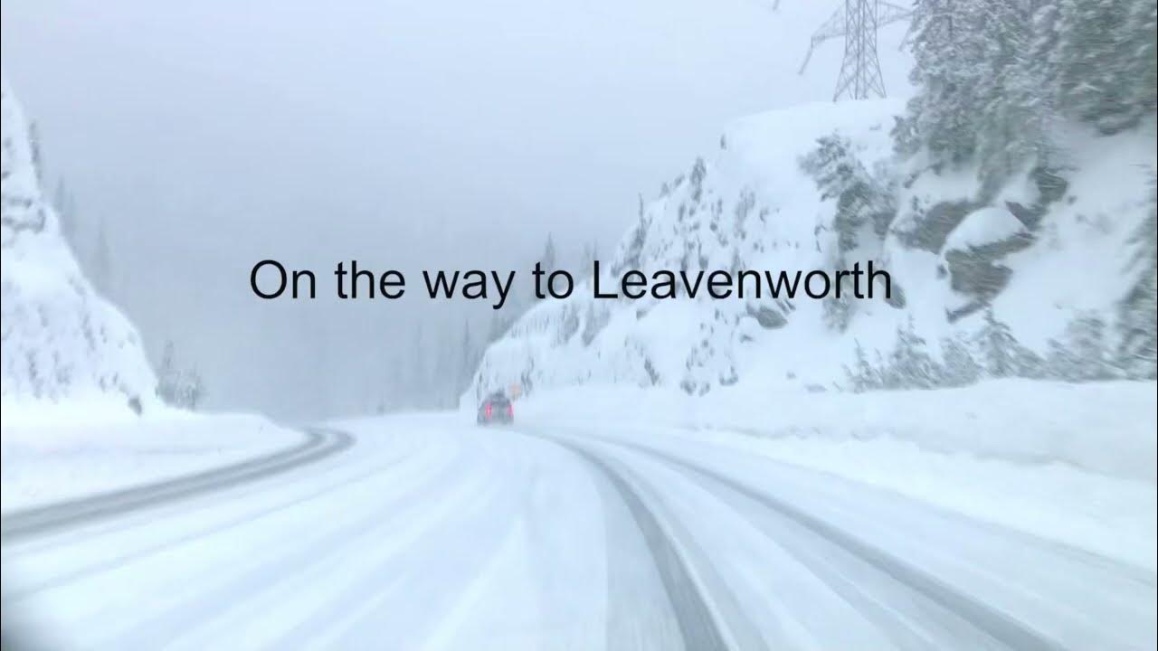 On the way to Leavenworth on a snowy evening YouTube