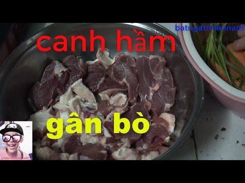 Video: Các Món ăn Với Gân Bò: Công Thức Nấu ăn ảnh Từng Bước để Dễ Chế Biến