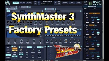 SynthMaster 3 - Factory Preset Walkthrough & KV331 Audio 2024 Spring Sale