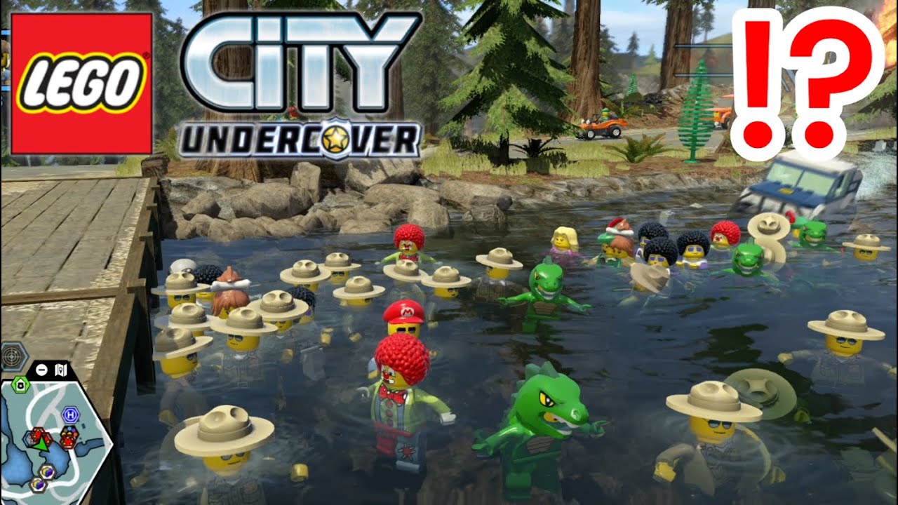 【レゴシティアンダーカバー】警察に追われるバグで遊んでたらヤバい事になったwww | 警察に当たったら即終了 ! レゴシティ1週チャレンジ 【裏ワザ】