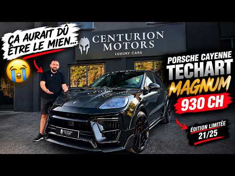 Ça aurait du etre le mien… 😭 930CV pour ce Porsche cayenne TECHART!!🔥Magnum First édition 21/25🤯