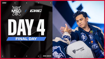 MSC 2025 at EWC 25 - FINAL DAY!