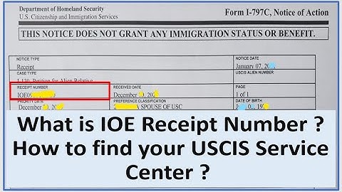 What is IOE Receipt Number ? || How to Find your USCIS Service Center ? || Will Be Approved Faster?