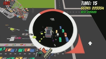 Hole.io [Void.io] Map Control: 100.00% World Record