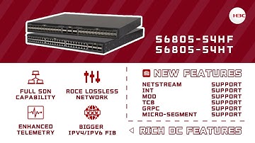 H3C S6805 Series Data Center Switches