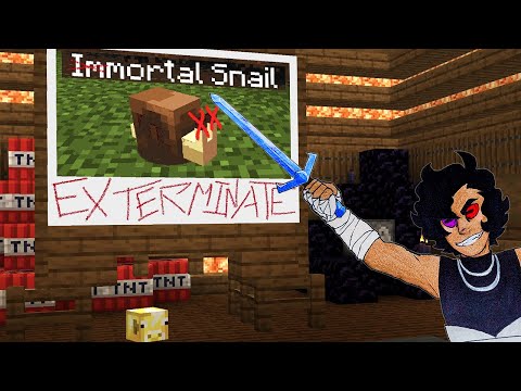 Immortal Snail in Minecraft