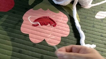 Couching on a Handiquilter Amara long arm