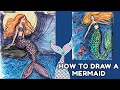 How to Draw a Mermaid (Art Tutorial)