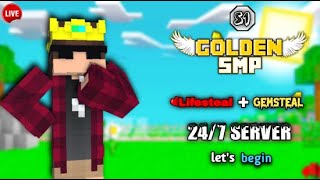 gemsteal+lifesteal smp live join fast!!🥶
