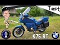 Test ceci est une vraie moto de la gendarmerie  bmw k75 rt de 1994