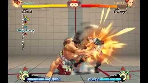 SSF2AE 2012 Honda Random Combos / Punishes