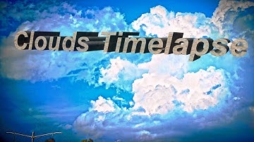 Cloud Timelapse Color Graded in Davinci Resolve