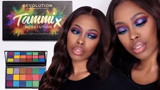 Tammi X Revolution Tropical Carnival Palette Review - Hooded Eyes - woc