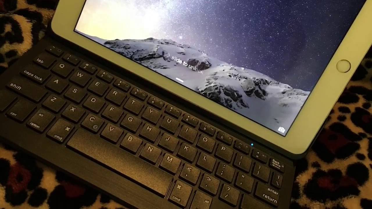Inateck Apple ipad Air 2 Keyboard Cover UNBOXING REVIEWS
