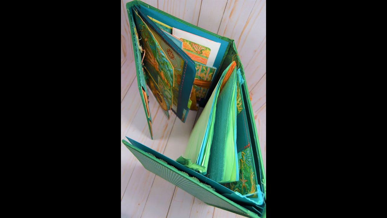 Mermaid Lapbook--Part 1, Cover Construction - YouTube