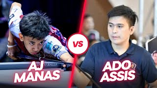 AJ Manas VS Ado Assis • Full Match • Race to 18
