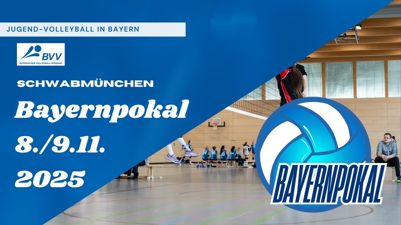 Stream 4 - So. - Volleyball Bayernpokal 2026 - Schwabmünchen