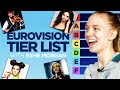 MAN CITY STAR REACTS TO EUROVISION | MUSIC TIER LIST