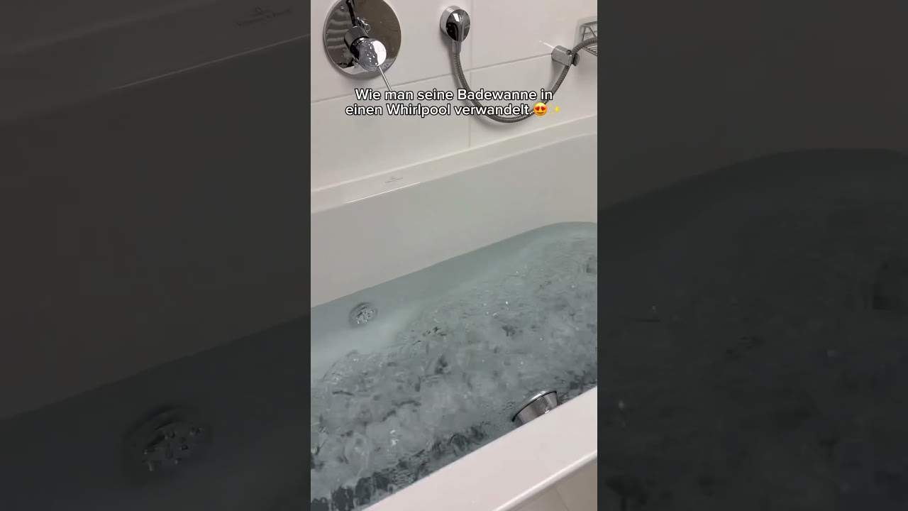 Einfach ein Whirlpool zuhause 