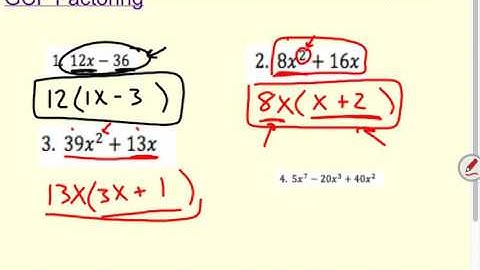 Unit 4 3 Notes Video Factoring