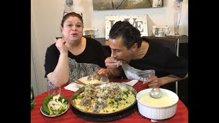 Jordanian Mansaf with jameed - منسف أردني بالجميد