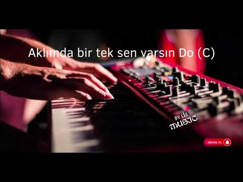 EMRAH AKLIMDA BİRTEK SEN VARSIN DO (C) #karaoke #enstrumanınla eşlik et #emrah eserin sözleri açklmd