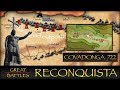 Grandes batailles de la reconquista  covadonga 722