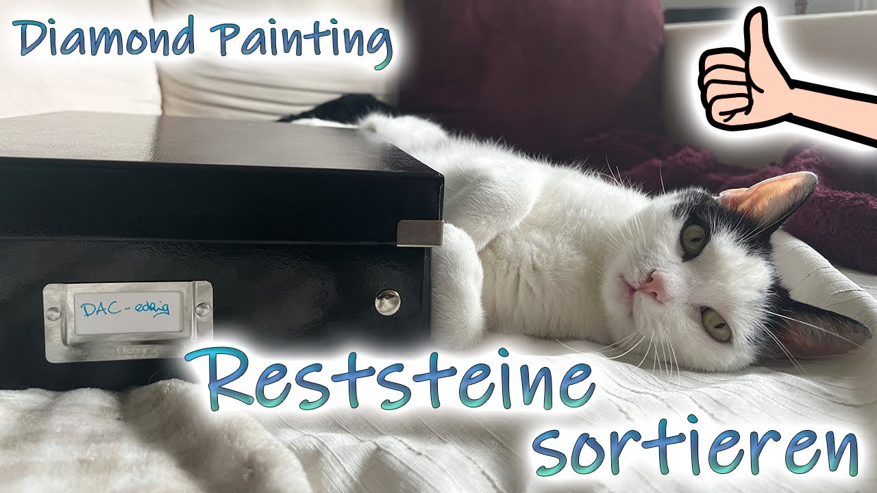 Diamond Painting | Reststeine sortieren und TimmyFreuPost von Esther