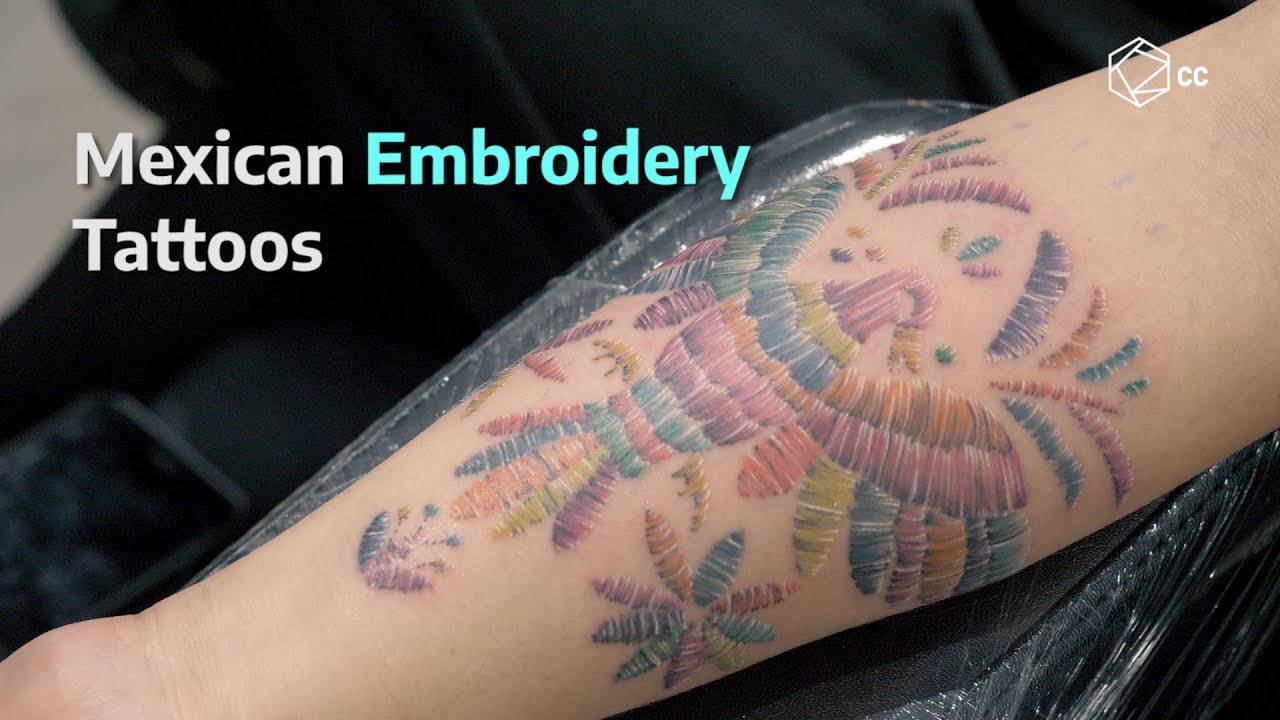 Embroidery In Tattoo Art  Not That Kind Of Needle  Tattoo Life