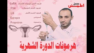 هرمونات الدورة الشهرية