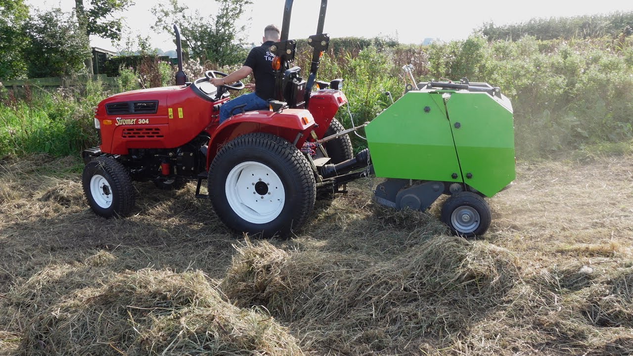 Baling with the Siromer P10 Baler