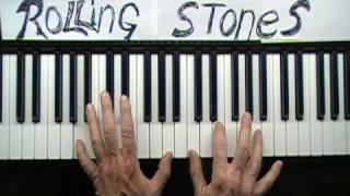 Susan Boyle / Rolling Stones "Wild Horses" Easy Piano chords