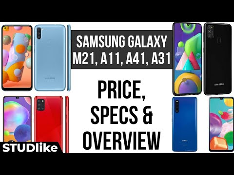 Samsung Galaxy M21   Galaxy A11   Galaxy A41   Galaxy A31   Price  Specs  amp  Overview   STUDlike