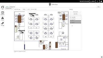 e map setting allocate camera position onto the used map