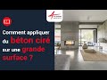 Bton cir sol  lappliquer sur grande surface  tuto complet