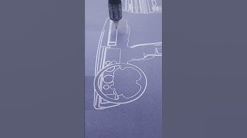 Project 0031 ready for future release #PlotterASMR #BlueprintArt  #MechanicalDrawing  #CarBlueprints