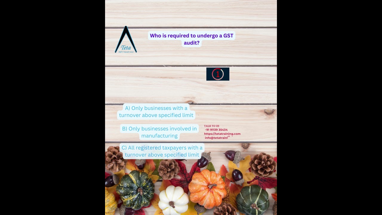 4  GST Audit Requirement