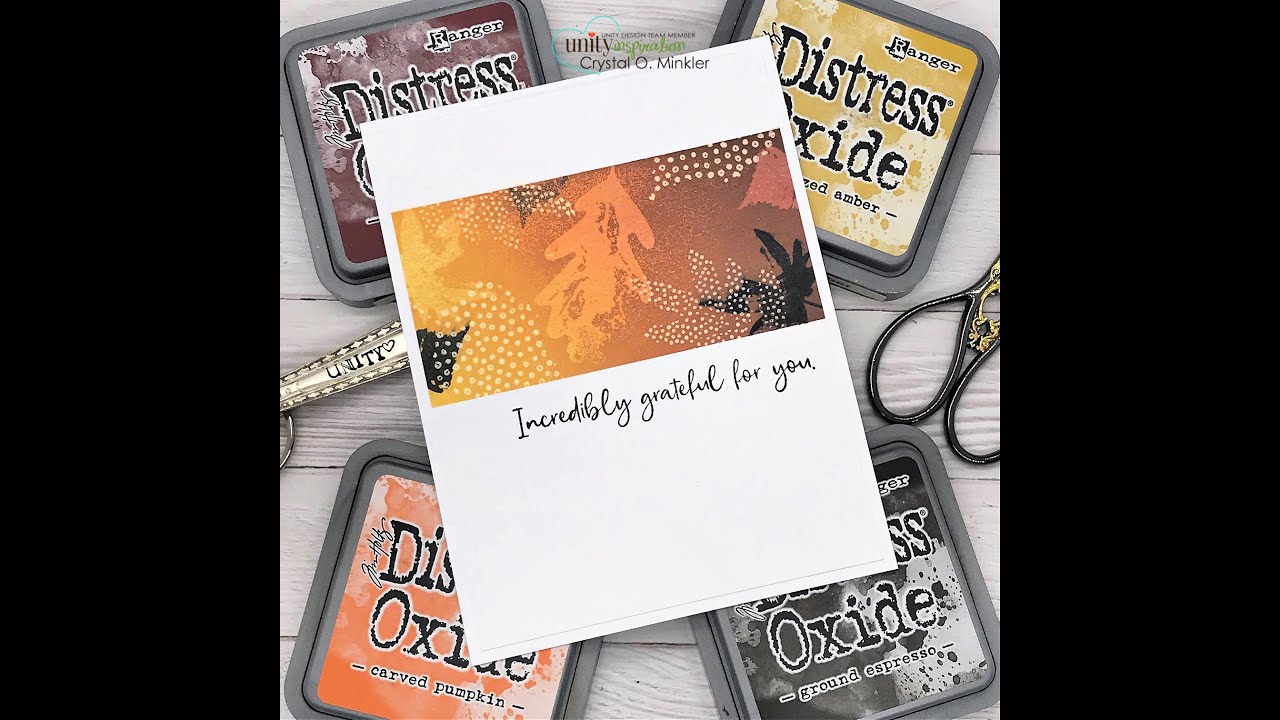Emboss Resist Technique | October 2022 Kit of the Month | Unity Stamp ...