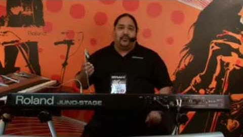 Roland Juno Stage Overview and Demo | UniqueSquared.com