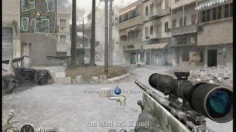 Call Of Duty 4 Hacked! Super Super Speed :)