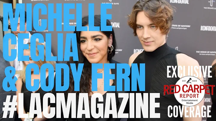 Michelle Ceglia & Cody Fern interview at LA Confid...