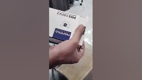 mantra iris MIS100V2 Single iris Scanner #biometric#mantrairis100v2#