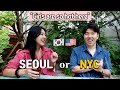 Comparing life in Seoul / New York w. Jason! (dating, beauty standards, convenience)  @JBRODUCTION ​